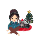 04 クリスマスイラストB【winter】（個別スタンプ：2）