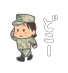 ほんわか自衛官のスタンプWAC（個別スタンプ：1）