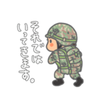 ほんわか自衛官のスタンプWAC（個別スタンプ：11）