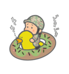 ほんわか自衛官のスタンプWAC（個別スタンプ：28）