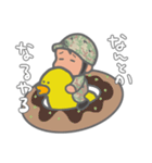 ほんわか自衛官のスタンプ（個別スタンプ：28）