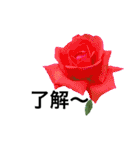 yasuおばさんの薔薇言葉R5-1（個別スタンプ：30）
