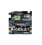 魚のドット絵（個別スタンプ：3）