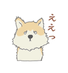 冬のあいさつ秋田犬あきたちゃん（個別スタンプ：15）