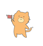 楽しいねこぐま2（個別スタンプ：3）