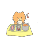 楽しいねこぐま2（個別スタンプ：4）