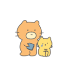 楽しいねこぐま2（個別スタンプ：22）
