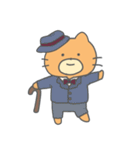 楽しいねこぐま2（個別スタンプ：34）