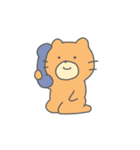 楽しいねこぐま2（個別スタンプ：38）