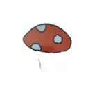 きのこちゃんのスタンプ1（個別スタンプ：7）