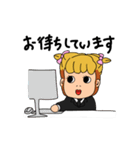 会社員ごりらちゃん（個別スタンプ：18）