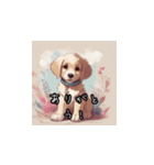 犬のスタンプ 40-2（個別スタンプ：40）