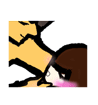 乱暴なすず本 恋愛 お菓子やさんごっこ（個別スタンプ：30）