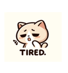にゃんともカワイイ！表情豊かな猫スタンプ（個別スタンプ：5）