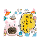 ハッピー＆ラッキースタンプ(=^ェ^=) ⑫（個別スタンプ：32）