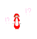 春、夏、秋、冬のお姫様の日常（個別スタンプ：4）