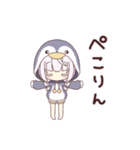 ぺんぎん女子（個別スタンプ：18）