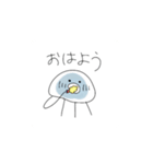 クラゲヘアの女子（個別スタンプ：15）