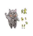 がんばれ猫先生2（個別スタンプ：9）