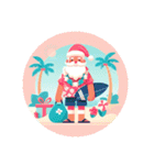 Aloha Santa！（個別スタンプ：4）