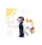 鶴ちゃんの1日♪（個別スタンプ：4）
