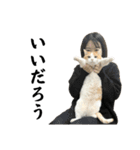 柴犬と猫⑦（個別スタンプ：14）