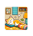 猫と一緒。4（個別スタンプ：17）