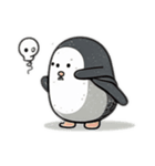 激ゆるカワ！ペンギン-Cute Penguin-（個別スタンプ：8）
