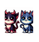 悪魔の猫に呪われてください（個別スタンプ：7）