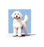 Golden Doodle 8bit Pixel art 40stickers（個別スタンプ：7）