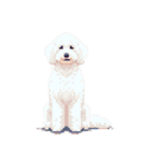 Golden Doodle 8bit Pixel art 40stickers（個別スタンプ：20）