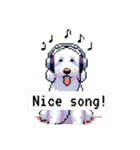 Golden Doodle 8bit Pixel art 40stickers（個別スタンプ：27）