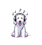 Golden Doodle 8bit Pixel art 40stickers（個別スタンプ：28）