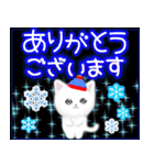 ネコのお正月＊クリスマス☆飛び出す！（個別スタンプ：12）