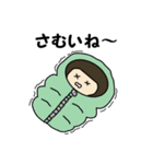 かわいい女の子のスタンプ(年末年始)（個別スタンプ：13）