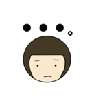 かわいい女の子のスタンプ(年末年始)（個別スタンプ：25）