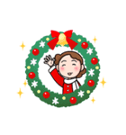 動く！by おかん【クリスマス】（個別スタンプ：2）