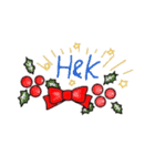 H＆Kスタンプin2023～クリスマスver～（個別スタンプ：16）