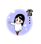 Let's go ！ 元気女子（個別スタンプ：1）