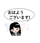 Let's go ！ 元気女子（個別スタンプ：13）