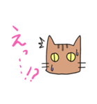 茶トラねこです。（個別スタンプ：3）