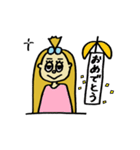 ちょんまげ女子の日常（個別スタンプ：37）