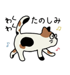 めがねこっこ。（個別スタンプ：3）