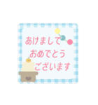 ▶︎動く！＼2024謹賀新年／やさしい色合い（個別スタンプ：5）