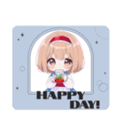 Cute Alice happy day（個別スタンプ：13）