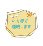 大人かわいい役員会向け〜報告連絡相談編（個別スタンプ：15）