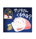 白猫さんのクリスマス＆年末年始2024年（個別スタンプ：14）