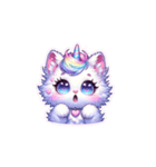 可愛いフワフワの子猫ちゃん（個別スタンプ：8）