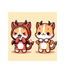 悪魔の猫に呪われてください2（個別スタンプ：18）