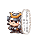 samurai cute（個別スタンプ：8）